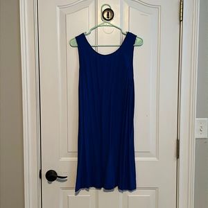 Blue dress